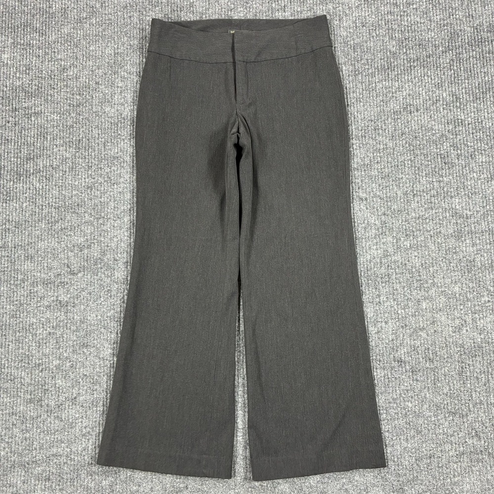 Banana Republic Stretch Wide Leg Dress Pants Womens Size 4S Gray Career